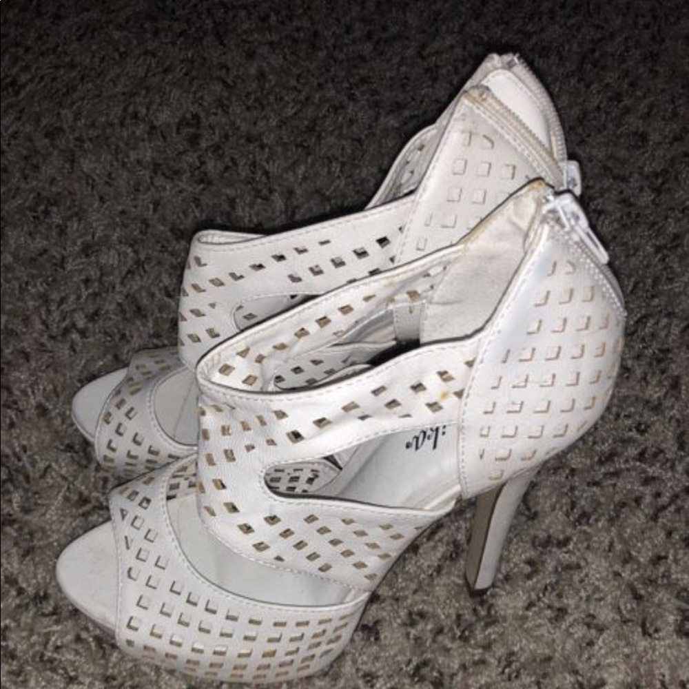 White heels